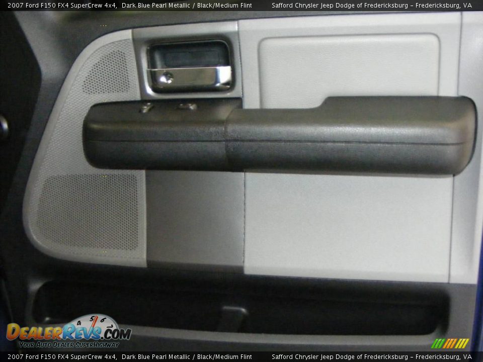 2007 Ford F150 FX4 SuperCrew 4x4 Dark Blue Pearl Metallic / Black/Medium Flint Photo #27