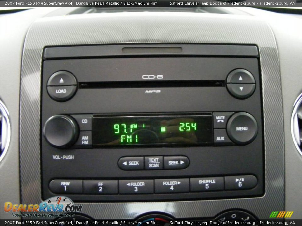 2007 Ford F150 FX4 SuperCrew 4x4 Dark Blue Pearl Metallic / Black/Medium Flint Photo #29
