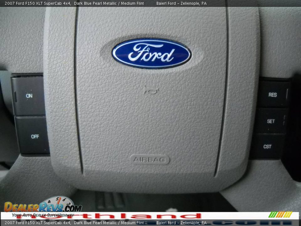 2007 Ford F150 XLT SuperCab 4x4 Dark Blue Pearl Metallic / Medium Flint Photo #19