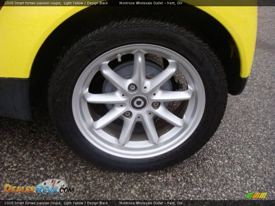 2008 Smart fortwo passion coupe Light Yellow / Design Black Photo #12