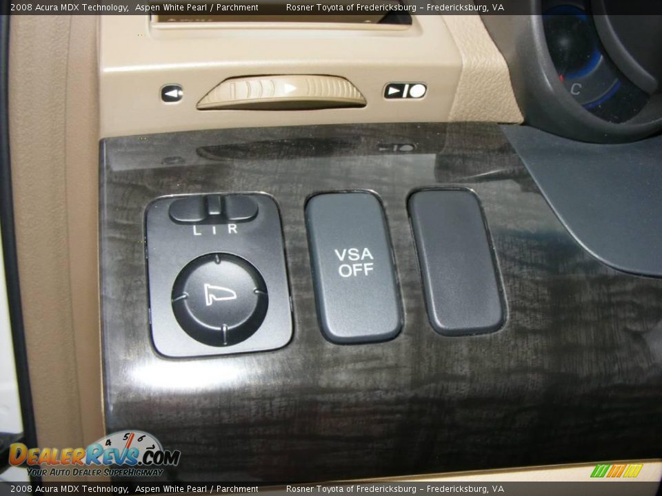 2008 Acura MDX Technology Aspen White Pearl / Parchment Photo #20