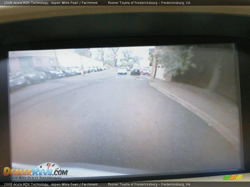 2008 Acura MDX Technology Aspen White Pearl / Parchment Photo #29