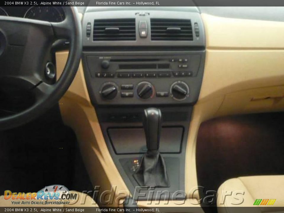 2004 BMW X3 2.5i Alpine White / Sand Beige Photo #18