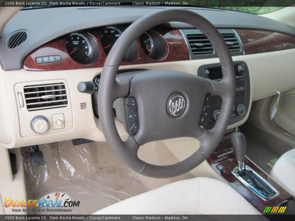 2009 Buick Lucerne CX Dark Mocha Metallic / Cocoa/Cashmere Photo #10