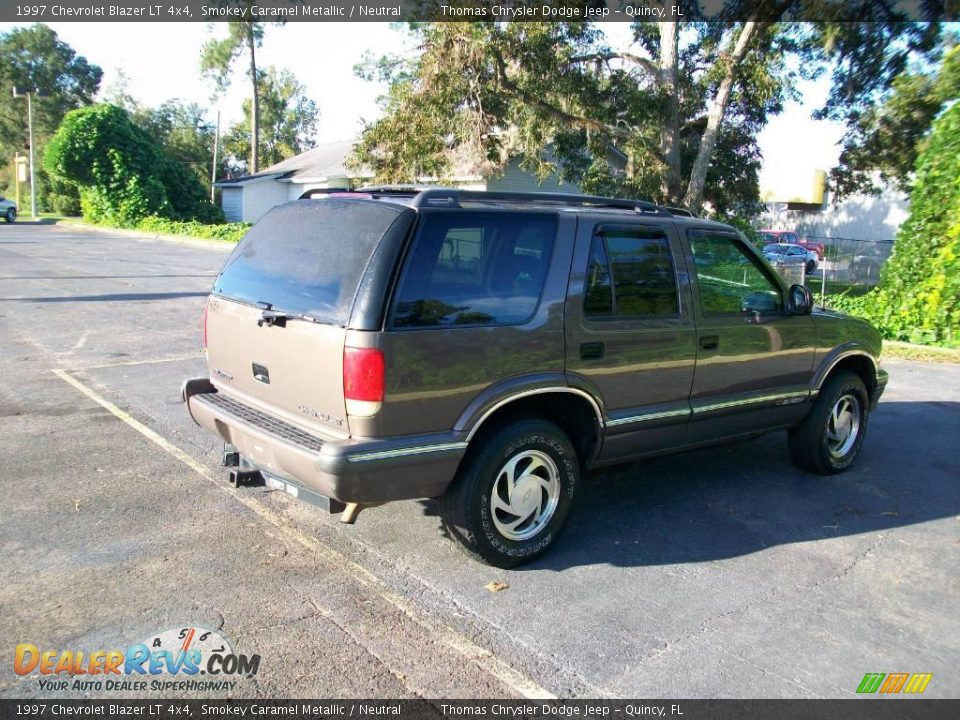 1997 Chevrolet Blazer LT 4x4 Smokey Caramel Metallic / Neutral Photo #3