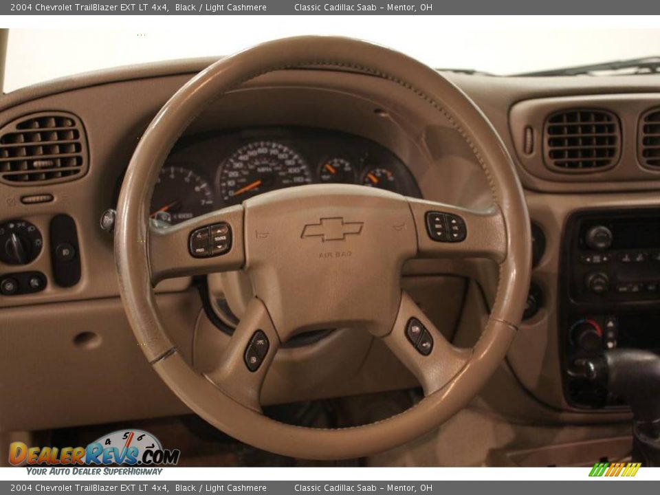 2004 Chevrolet TrailBlazer EXT LT 4x4 Black / Light Cashmere Photo #10