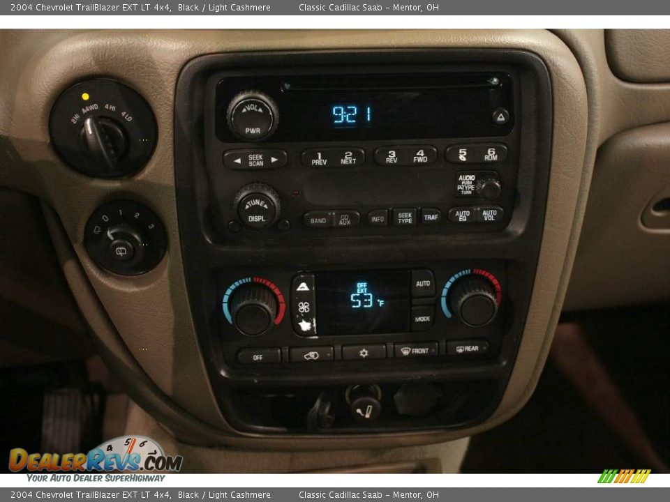 2004 Chevrolet TrailBlazer EXT LT 4x4 Black / Light Cashmere Photo #13