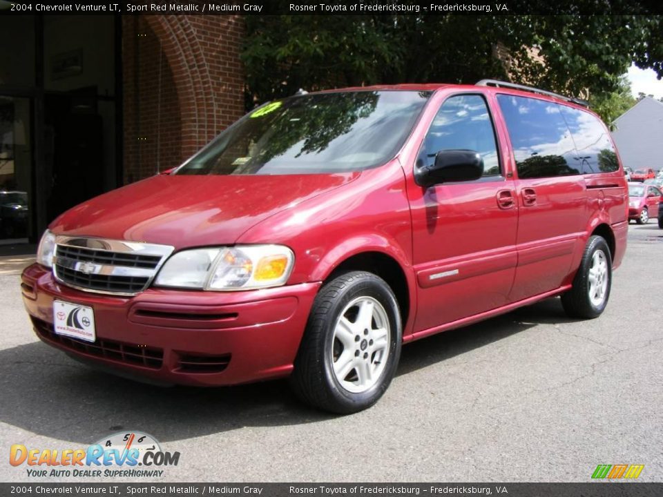 2004 Chevrolet Venture LT Sport Red Metallic / Medium Gray Photo #1