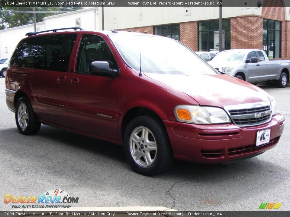 2004 Chevrolet Venture LT Sport Red Metallic / Medium Gray Photo #2