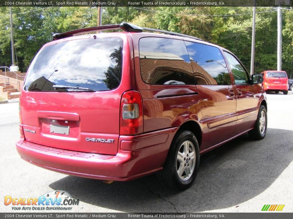 2004 Chevrolet Venture LT Sport Red Metallic / Medium Gray Photo #3