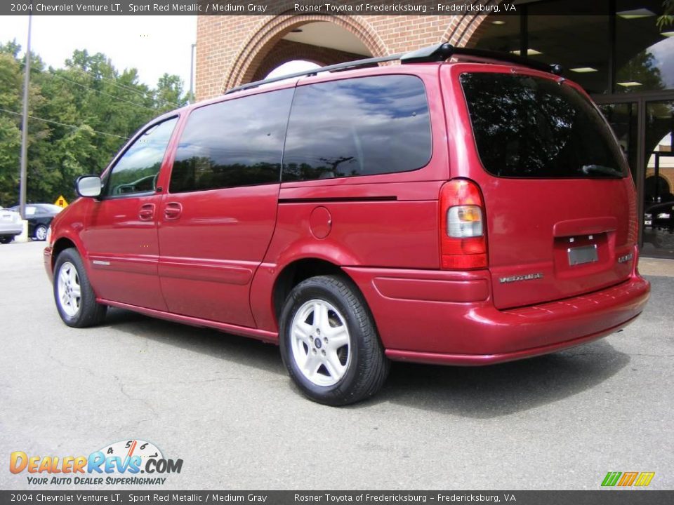 2004 Chevrolet Venture LT Sport Red Metallic / Medium Gray Photo #4