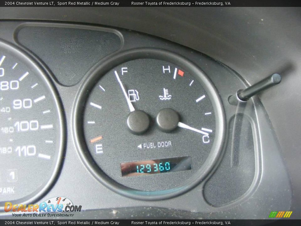 2004 Chevrolet Venture LT Sport Red Metallic / Medium Gray Photo #9