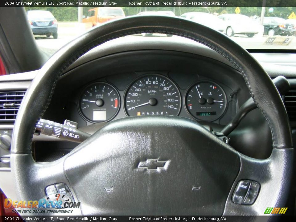 2004 Chevrolet Venture LT Sport Red Metallic / Medium Gray Photo #10