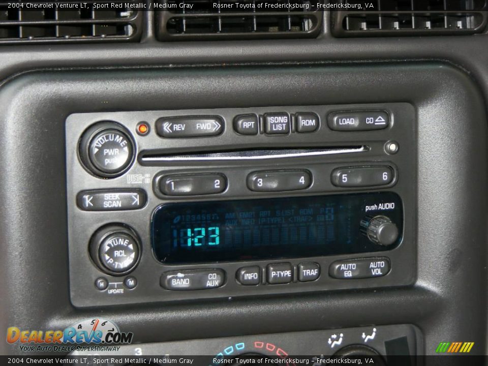 2004 Chevrolet Venture LT Sport Red Metallic / Medium Gray Photo #16