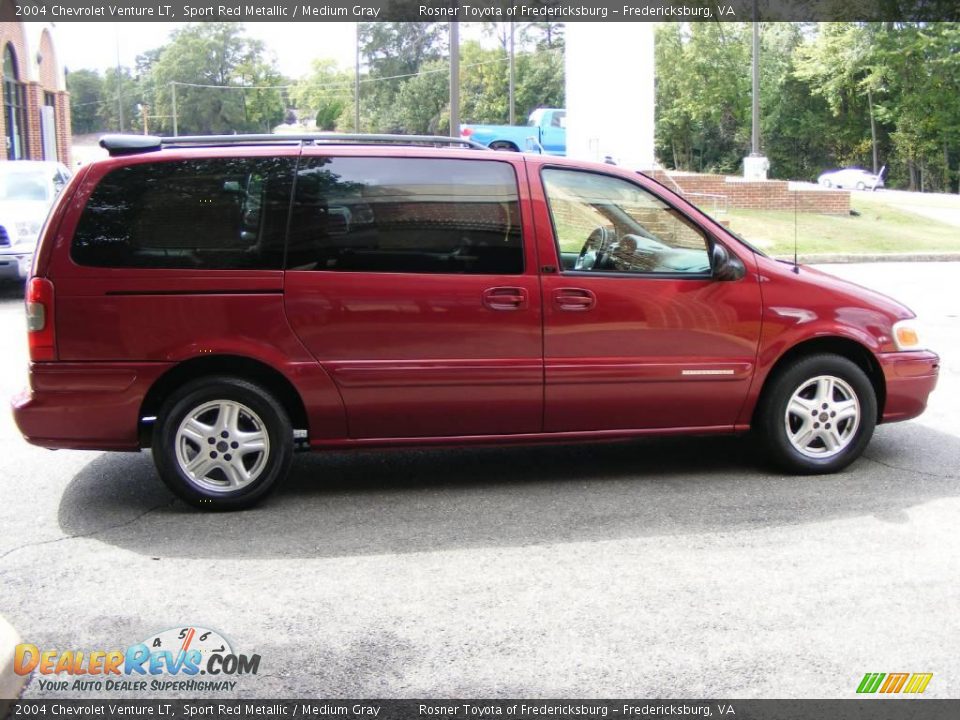 2004 Chevrolet Venture LT Sport Red Metallic / Medium Gray Photo #19
