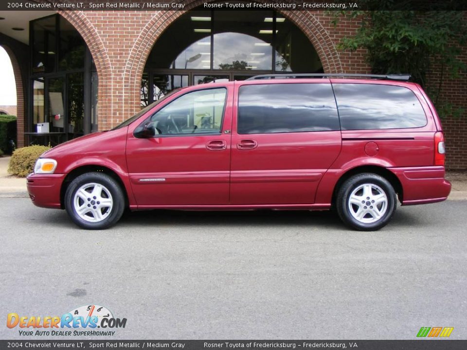 2004 Chevrolet Venture LT Sport Red Metallic / Medium Gray Photo #21