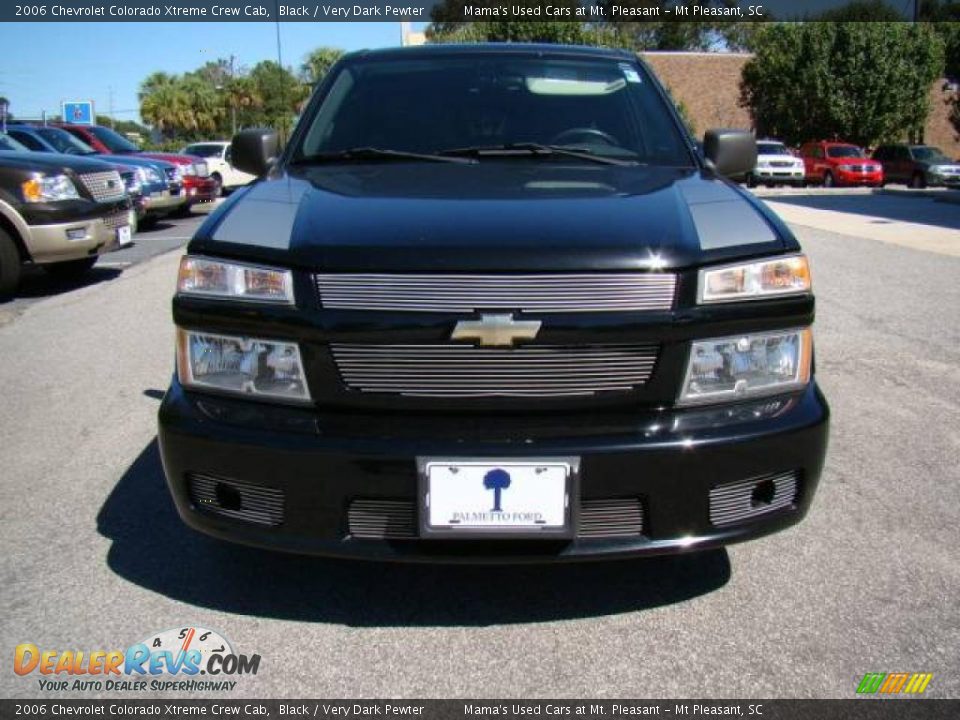 2006 Chevrolet Colorado Xtreme Crew Cab Black / Very Dark Pewter Photo #3