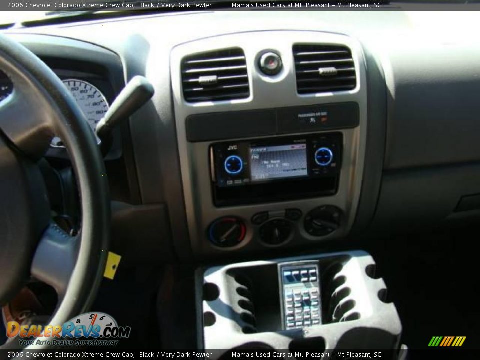 2006 Chevrolet Colorado Xtreme Crew Cab Black / Very Dark Pewter Photo #15