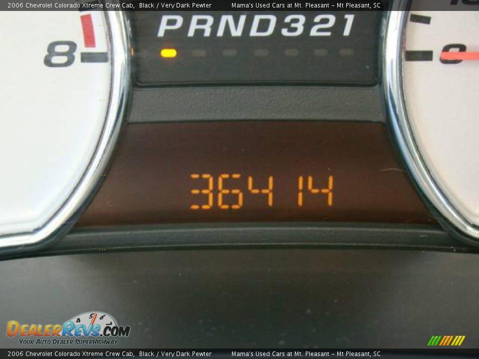 2006 Chevrolet Colorado Xtreme Crew Cab Black / Very Dark Pewter Photo #18