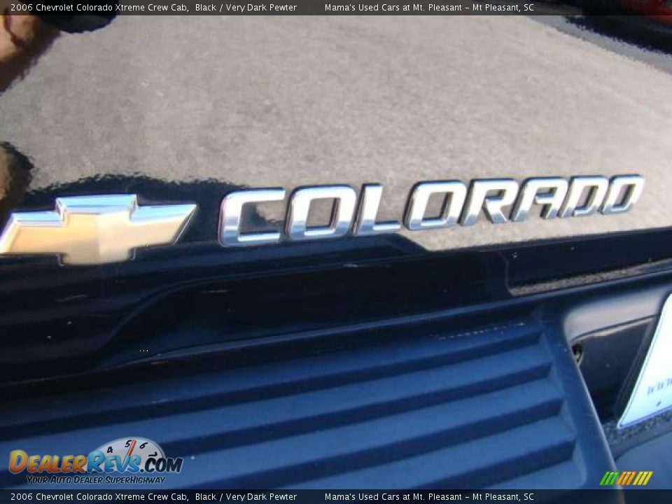 2006 Chevrolet Colorado Xtreme Crew Cab Black / Very Dark Pewter Photo #26