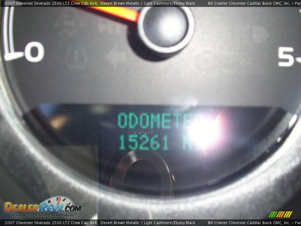 2007 Chevrolet Silverado 1500 LTZ Crew Cab 4x4 Desert Brown Metallic / Light Cashmere/Ebony Black Photo #2