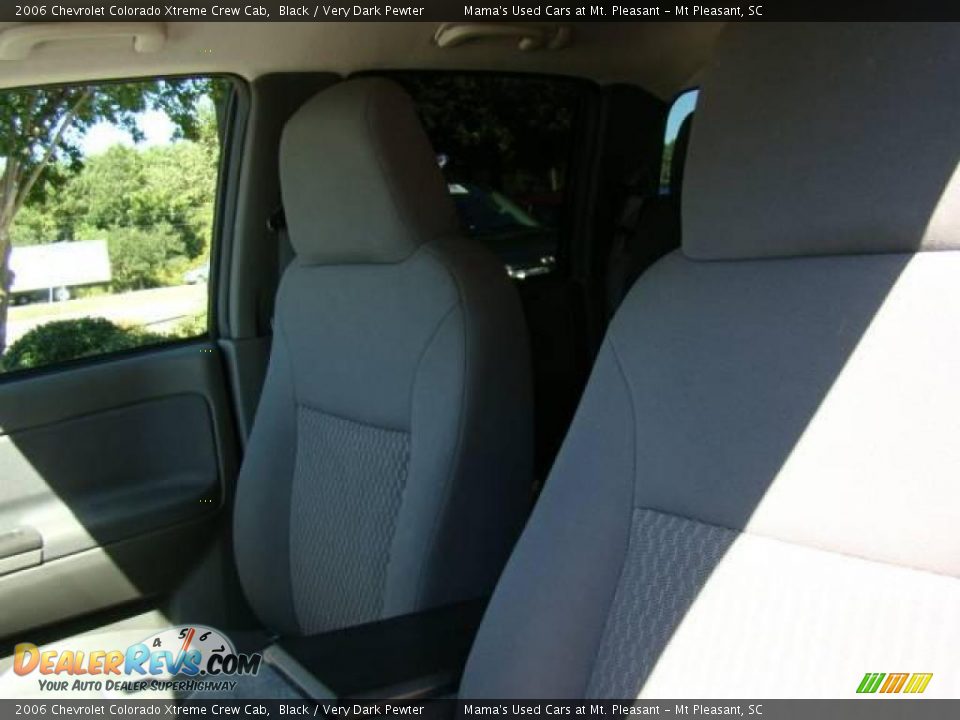 2006 Chevrolet Colorado Xtreme Crew Cab Black / Very Dark Pewter Photo #28