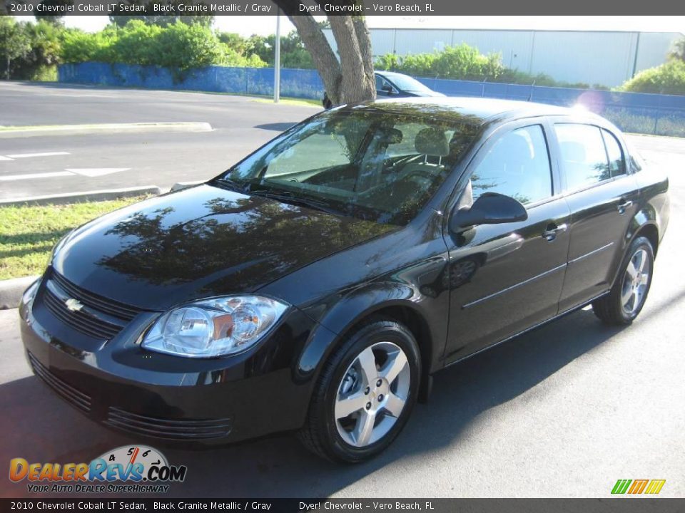 2010 Chevrolet Cobalt LT Sedan Black Granite Metallic / Gray Photo #1