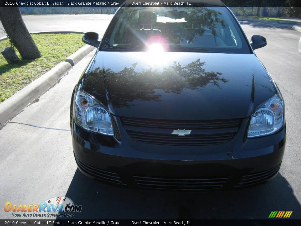 2010 Chevrolet Cobalt LT Sedan Black Granite Metallic / Gray Photo #2