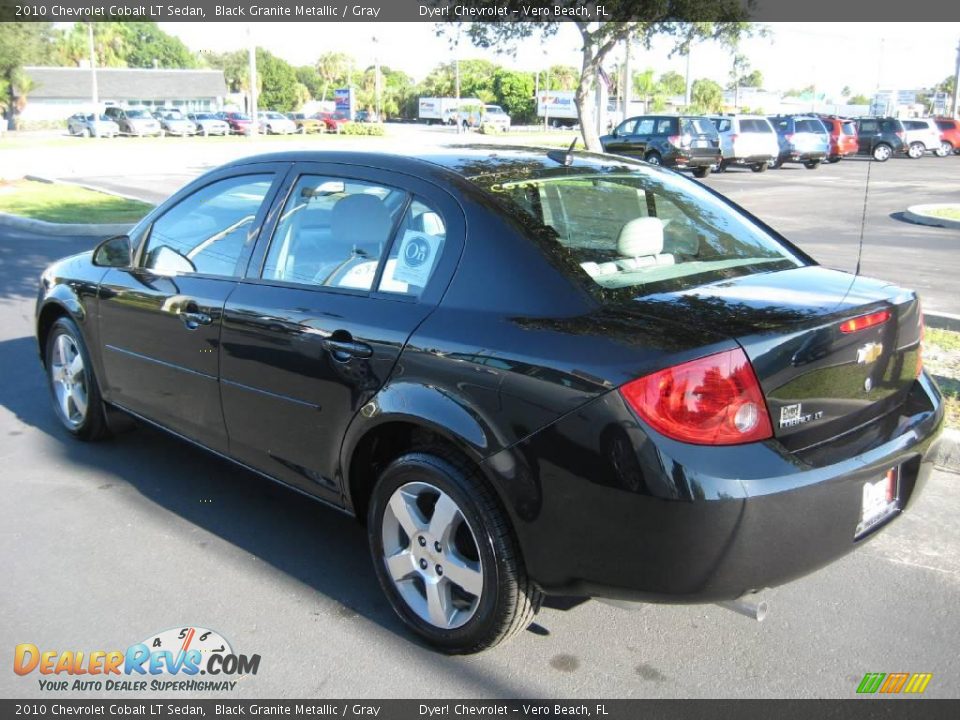 2010 Chevrolet Cobalt LT Sedan Black Granite Metallic / Gray Photo #3