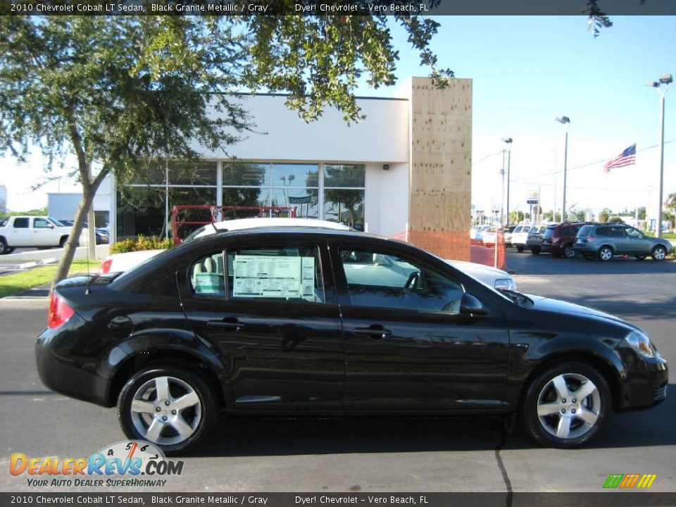 2010 Chevrolet Cobalt LT Sedan Black Granite Metallic / Gray Photo #5