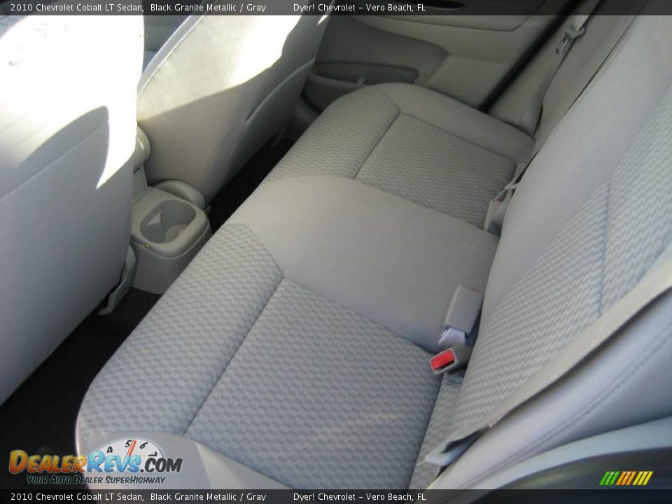 2010 Chevrolet Cobalt LT Sedan Black Granite Metallic / Gray Photo #8
