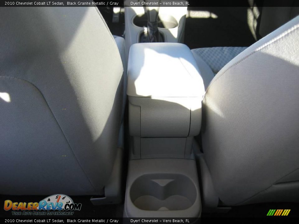 2010 Chevrolet Cobalt LT Sedan Black Granite Metallic / Gray Photo #9