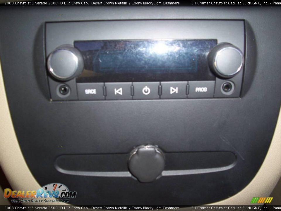2008 Chevrolet Silverado 2500HD LTZ Crew Cab Desert Brown Metallic / Ebony Black/Light Cashmere Photo #6