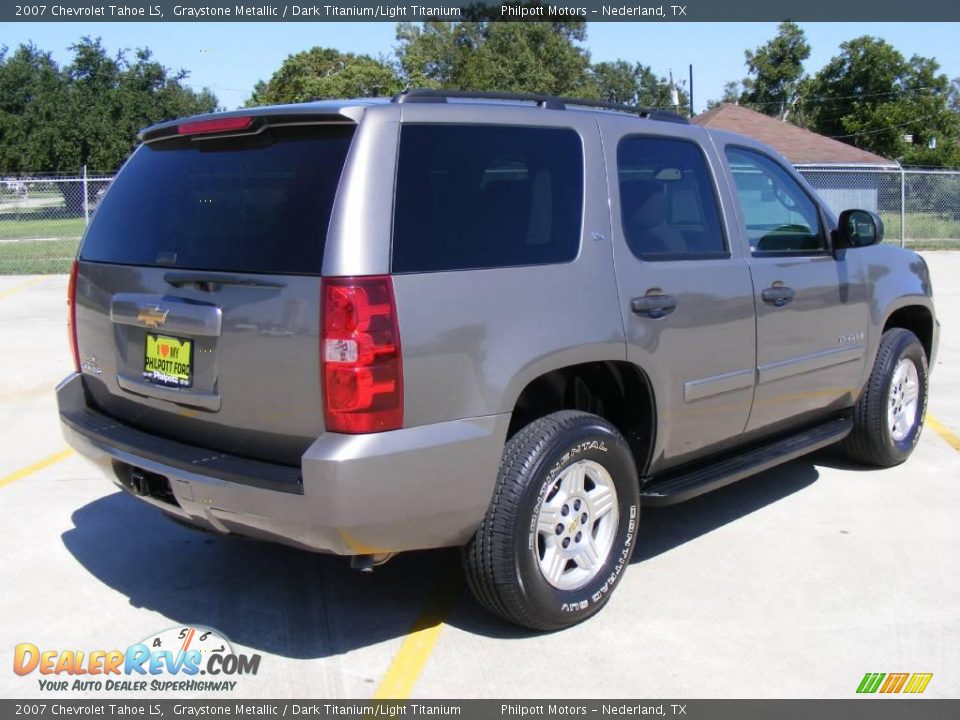 2007 Chevrolet Tahoe LS Graystone Metallic / Dark Titanium/Light Titanium Photo #3