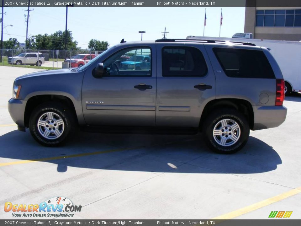 2007 Chevrolet Tahoe LS Graystone Metallic / Dark Titanium/Light Titanium Photo #6