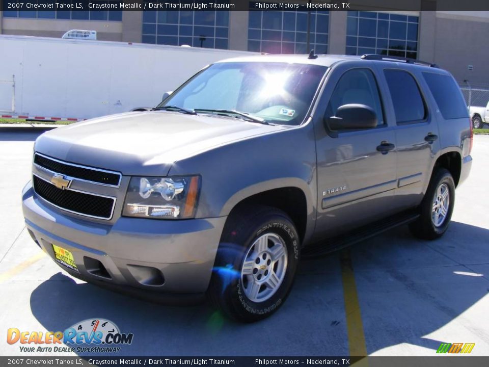 2007 Chevrolet Tahoe LS Graystone Metallic / Dark Titanium/Light Titanium Photo #7