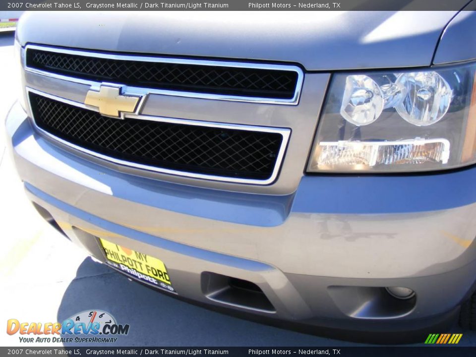 2007 Chevrolet Tahoe LS Graystone Metallic / Dark Titanium/Light Titanium Photo #11