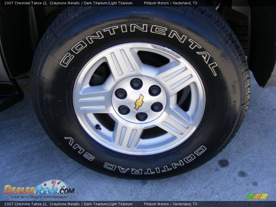 2007 Chevrolet Tahoe LS Graystone Metallic / Dark Titanium/Light Titanium Photo #14