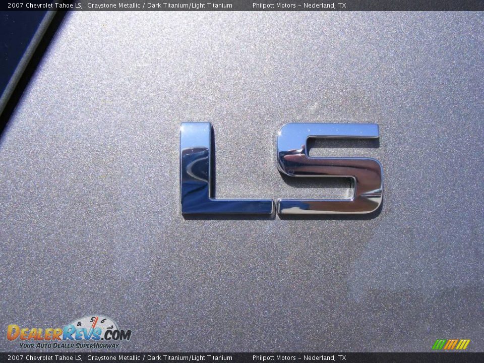 2007 Chevrolet Tahoe LS Graystone Metallic / Dark Titanium/Light Titanium Photo #20