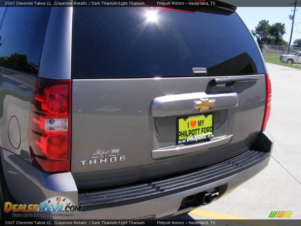 2007 Chevrolet Tahoe LS Graystone Metallic / Dark Titanium/Light Titanium Photo #23