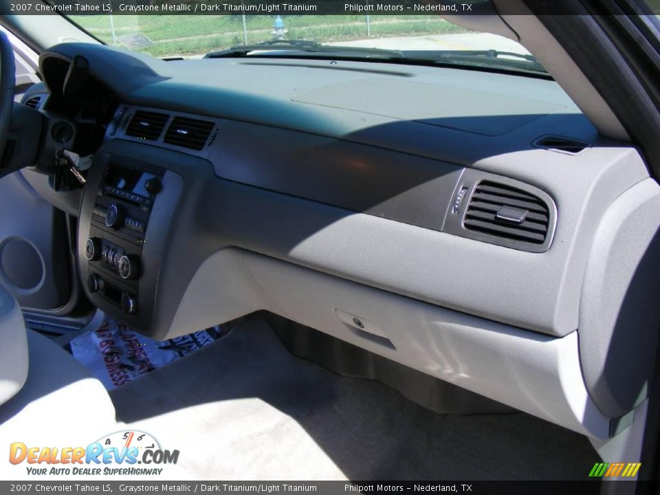 2007 Chevrolet Tahoe LS Graystone Metallic / Dark Titanium/Light Titanium Photo #27