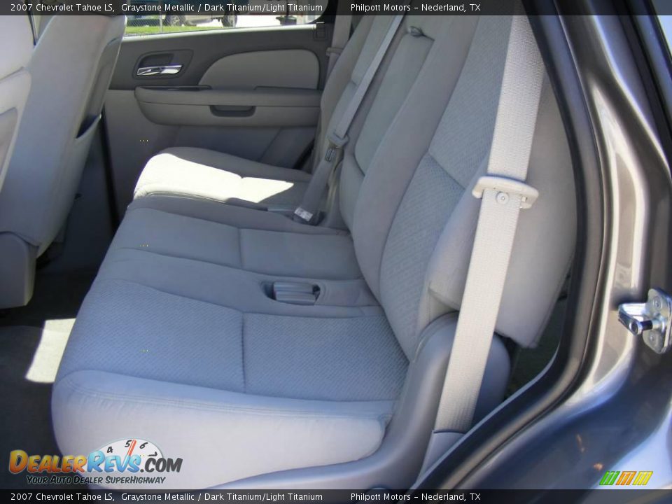 2007 Chevrolet Tahoe LS Graystone Metallic / Dark Titanium/Light Titanium Photo #35