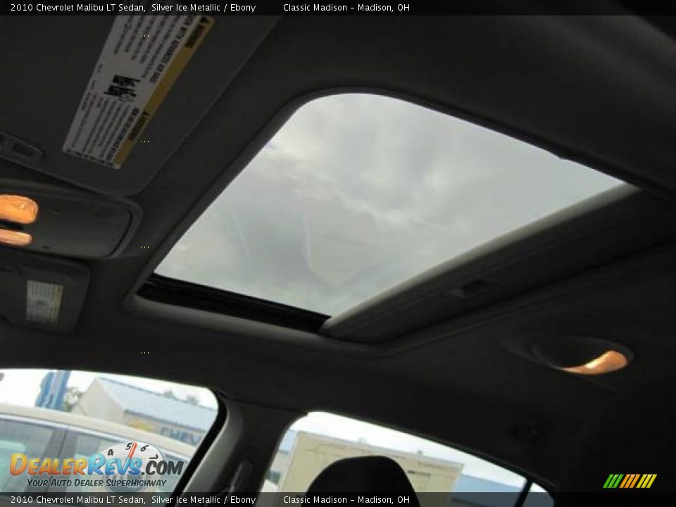 2010 Chevrolet Malibu LT Sedan Silver Ice Metallic / Ebony Photo #6