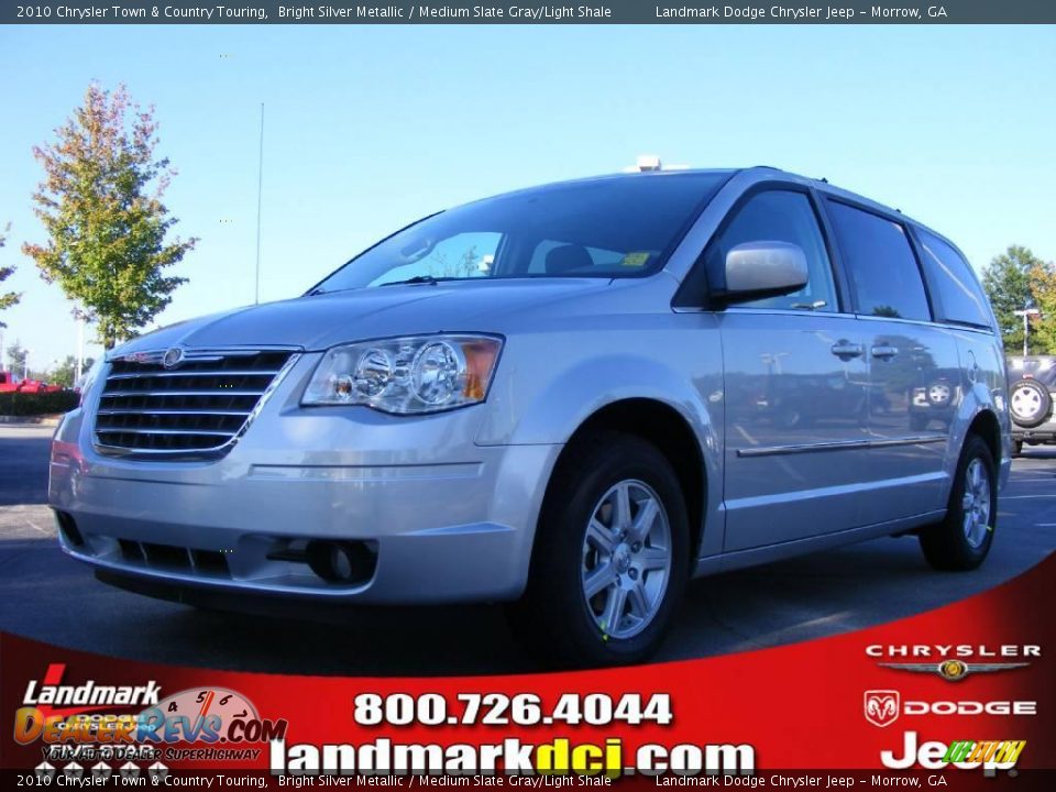 2010 Chrysler Town & Country Touring Bright Silver Metallic / Medium Slate Gray/Light Shale Photo #1