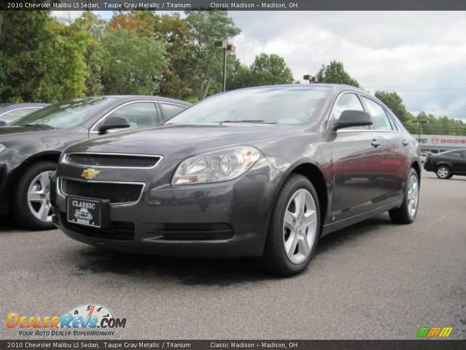 2010 Chevrolet Malibu LS Sedan Taupe Gray Metallic / Titanium Photo #1