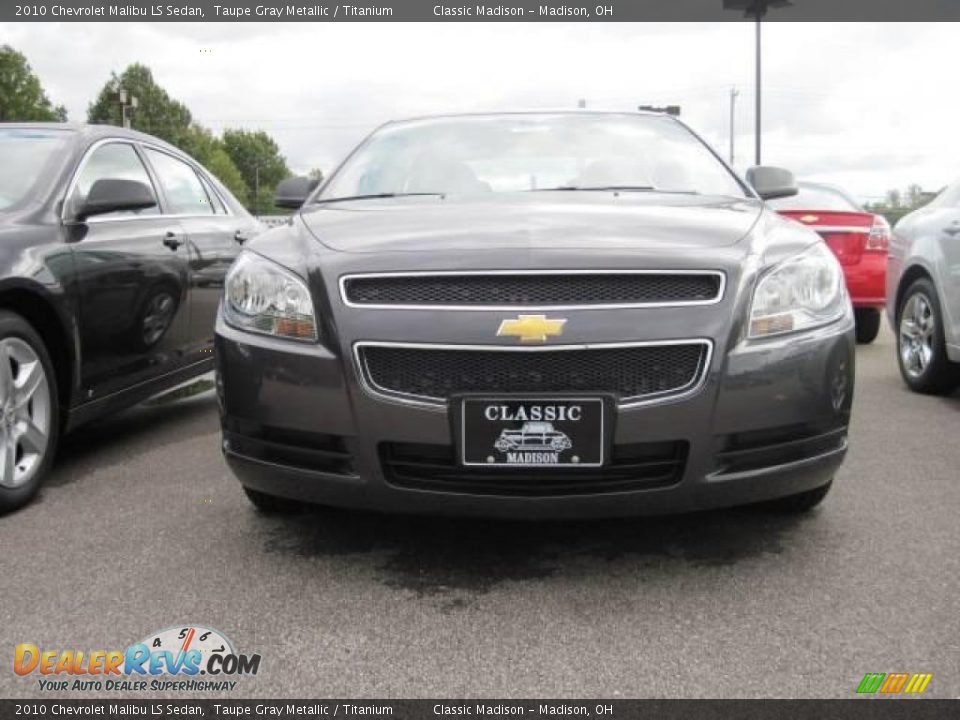 2010 Chevrolet Malibu LS Sedan Taupe Gray Metallic / Titanium Photo #2