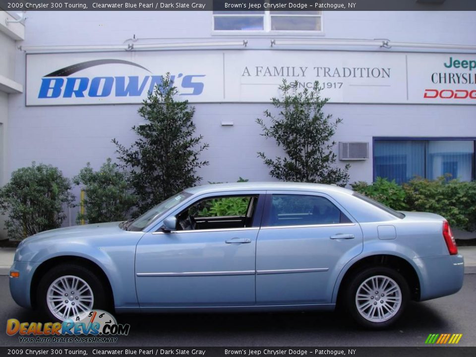 2009 Chrysler 300 Touring Clearwater Blue Pearl / Dark Slate Gray Photo #3