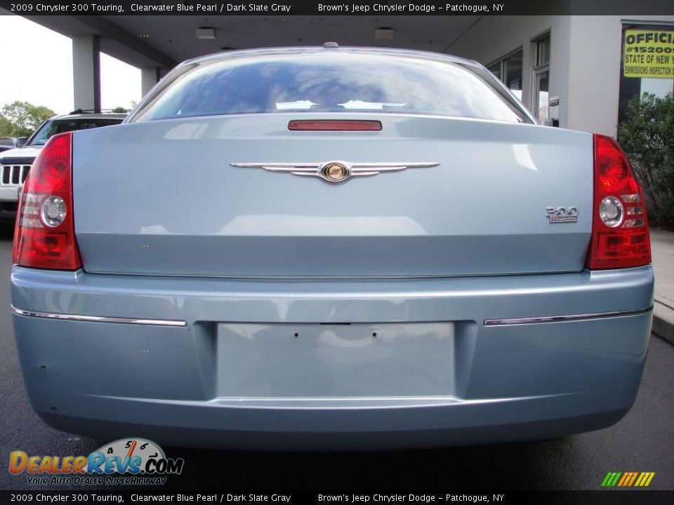 2009 Chrysler 300 Touring Clearwater Blue Pearl / Dark Slate Gray Photo #5