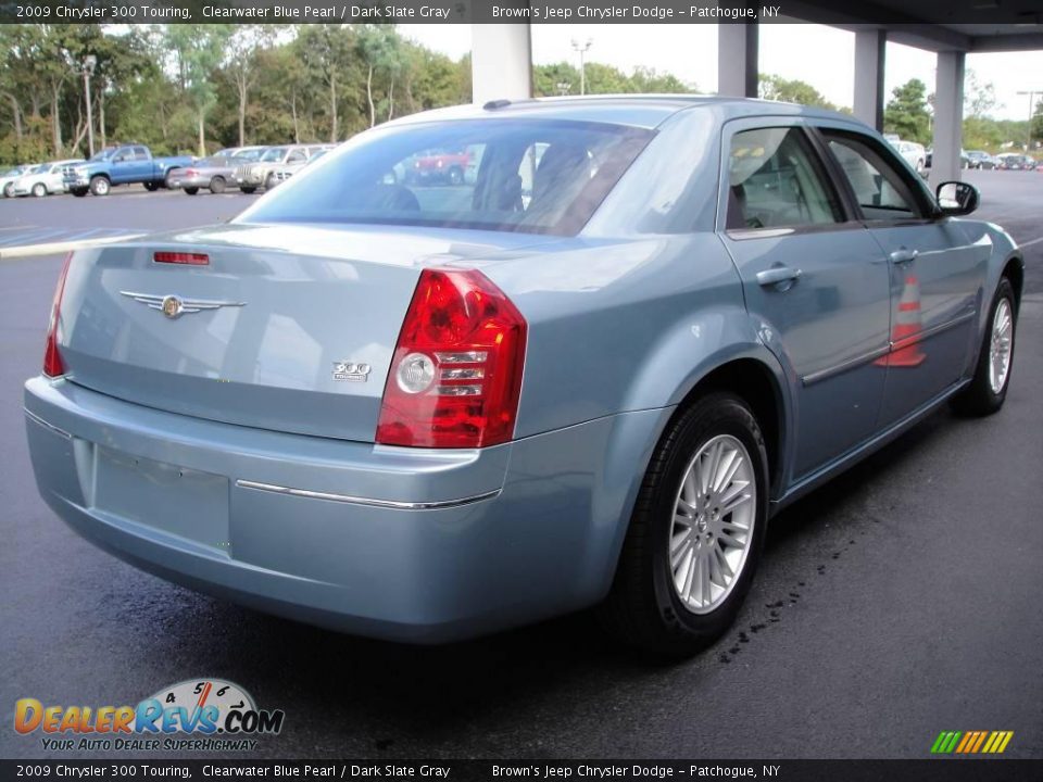 2009 Chrysler 300 Touring Clearwater Blue Pearl / Dark Slate Gray Photo #6