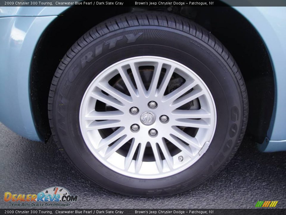 2009 Chrysler 300 Touring Clearwater Blue Pearl / Dark Slate Gray Photo #7